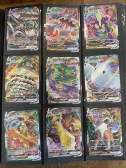Pokemon 232 Card Binder Collection Lot NM V Ex Vmax VStar Amazing Huge Nice Gift - Image 4