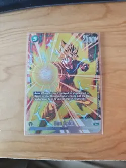 Son Goku FB01-087 SSJ Tournament Winner Promo Dragon Ball Card English Fusion - Image 1