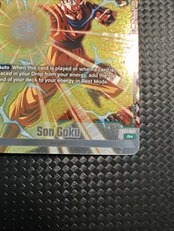 DBS Dragon Ball Fusion World FB01-087 Son Goku Tournament Winner Card - Image 5