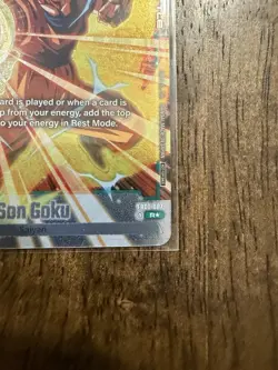 DBS Dragon Ball Fusion World FB01-087 Son Goku Tournament Winner Card - Image 4