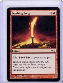 Seething Song #104 Common Mirrodin MTG NM - Image 1