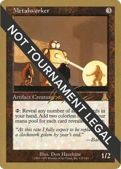Magic The Gathering MTG METALWORKER WCD 2000: Jon Finkel NM Near Mint - Image 1