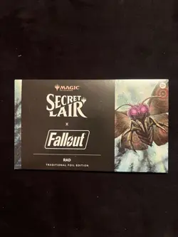 Secret Lair Fallout Rad Foil New Sealed MTG - Image 1