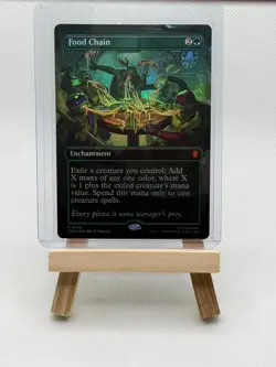 MTG Food Chain (Borderless) FOIL - Commander: Teenage Mutant Ninja Turtles (TMC) - Image 1