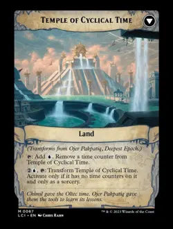 Ojer Pakpatiq, Deepest Epoch | MTG LCI | Blue God Rebound Transform Mythic | NM - Image 2
