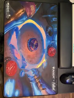 Magic Fallout Ultra Pro Foil Sol Ring Playmat Magiccon Chicago - Image 1