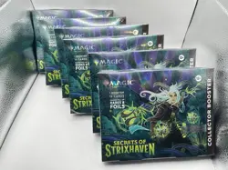 Secrets Of Strixhaven Collector Booster Omega Box Lot Of 6 Sealed MTG TCG - Image 1