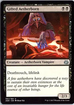 Gifted Aetherborn U Aether Revolt 61 LP MTG - Image 1