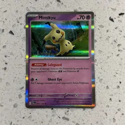 Mimikyu Holo Rare 097/193 Paldea Evolved Pokemon TCG NM - Image 1