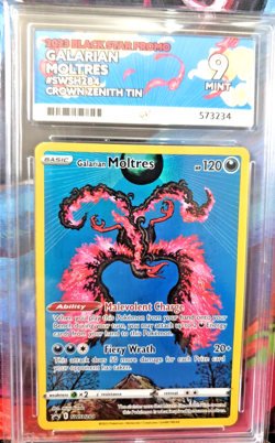 Pokemon - Galarian Moltres SWSH284 - Black Star Promo - Graded ACE 9 - Image 1