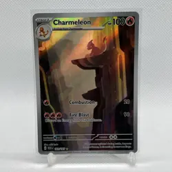 Charmeleon 169/165 Scarlet & Violet 151 Pokemon TCG Illustration - Image 1