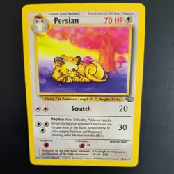 PERSIAN 42/64 POKEMON CARD (JUNGLE SET) - Image 1