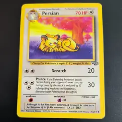 PERSIAN 42/64 POKEMON CARD (JUNGLE SET) - Image 2