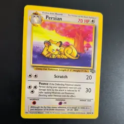 PERSIAN 42/64 POKEMON CARD (JUNGLE SET) - Image 3