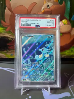 Horsea PSA 10 GEM MINT - 067/064 - Shrouded Fable - Pokemon Illustration Rare - Image 1