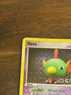 Natu- #66/107 - EX Deoxys - Stamped Reverse Holo Pokemon Nintendo English - Image 2