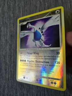 Pokemon Lugia 14/132 Secret Wonders Reverse Holo Rare 90 HP English Card LP- - Image 2