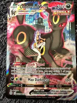 Pokemon Brilliant Stars Trainer Gallery Umbreon VMAM Ultra Rare TG23/TG30 NM - Image 1
