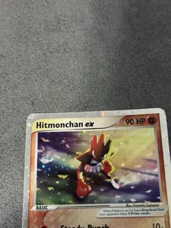Pokemon Hitmonchan ex 98/109 EX Ruby & Sapphire Ultra Rare Holo MP/HP - Image 5