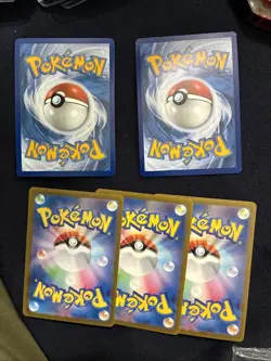 Pokemon SV Paldean Fates Jigglypuff And Slowbro Baby Shiny Rare NM With Bonus - Image 2