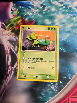 Treecko 67/100 EX Crystal Guardians (NM-) Pokemon TCG - Image 1