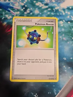 Pokemon Rescue 115/127 Platinum (LP-) Pokemon TCG - Image 1