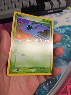 Zubat (Reverse Holo) 83/107 EX Deoxys (LP+) Pokemon TCG - Image 4
