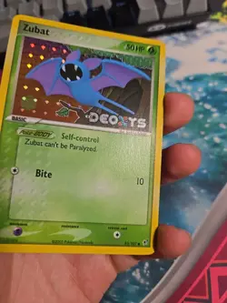 Zubat (Reverse Holo) 83/107 EX Deoxys (LP+) Pokemon TCG - Image 5