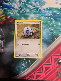 Aron 71/123 Mysterious Treasures (NM/NM-) Pokemon TCG - Image 1