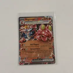 Magcargo ex 029/167 Twilight Masquerade (TWM) Double Rare Holo Pokemon TCG - Image 1