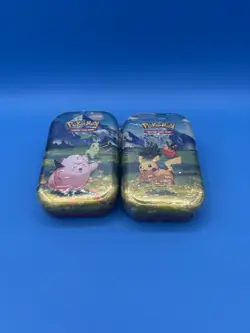 Lot Of 2 Pokemon Mega Evolution Ascended Heroes Mini Tin Sealed - Image 1