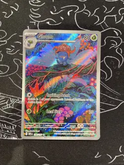 Gloom 198/197 - Obsidian Flames Illustration Rare IR Pokemon TCG - Image 1