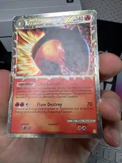 Typhlosion Prime HGSS1 HeartGold SoulSilver 110/123 Ultra Rare Holo Pokemon - Image 5