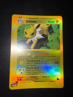 PSA 8 2003 Pokemon Skyridge Jolteon Reverse Holo #13/144 NEARMINT Eng - Image 1