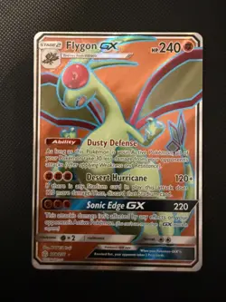 Pokemon Sun & Moon Full Art - Cosmic Eclipse 218/236 Flygon GX - Image 1