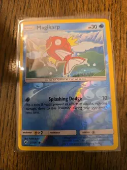 Pokemon TCG Magikarp Reverse Holo Card 32/147 Sun & Moon: Burning Shadows - Image 1