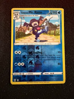 Galarian Mr. Rime Reverse Holo Battle Styles 035/163 - Image 1