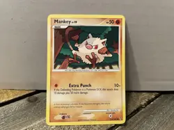 Mankey 112/147 Pokemon - Platinum Supreme Victors MP - Image 1