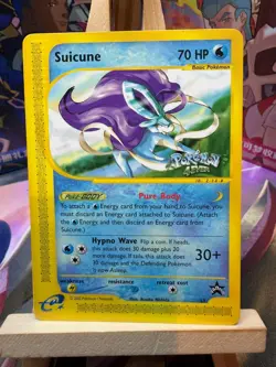 Suicune 53 Promo Wizards Black Star Promos Pokemon LP - Image 1