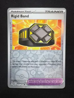 Rigid Band 165/165 Reverse Holo LP-NM - Pokemon TCG Scarlet&Violet 151 MEW Tool - Image 1