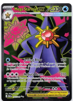 Mega Starmie ex 102/088 Holo Perfect Order - Image 1