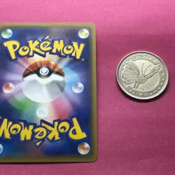 Butterfree Pokemon Coin Medal game Japan Anime rare Pocket monster Nintendo F/S - Image 2