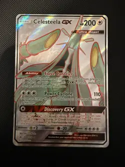 Pokemon Sun & Moon Full Art - Unbroken Bonds 208/214 Celesteela GX - Image 1
