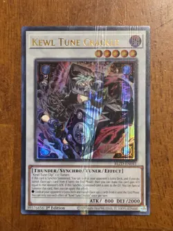 Kewl Tune Crackle BLZD-EN041 Ultra Rare Misprint Yugioh Error Card 1st Edition - Image 1