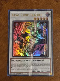 Kewl Tune Crackle BLZD-EN041 Ultra Rare Misprint Yugioh Error Card 1st Edition - Image 2