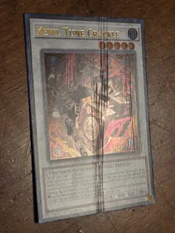 Kewl Tune Crackle BLZD-EN041 Ultra Rare Misprint Yugioh Error Card 1st Edition - Image 3