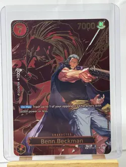 Benn.Beckman SP - Carrying On His Will OP13 OP09-009 One Piece TCG English - Image 1
