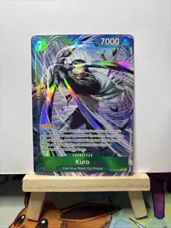 ONE PIECE Kuro (Alt Art) OP15-025 R Adventure on KAMI's Island ENGLISH OP15 - Image 2