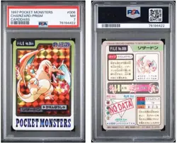 NM PSA7 Charizard FILE No.006 Carddass Holo Prism 1997 Japanese Pokemon Card A - Image 5