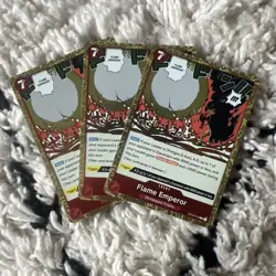 3x OP03-016 Flame Emperor :: Rare One Piece TCG Card OP03: Pillars of Strength - Image 2